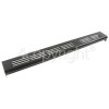Rangemaster 8029 90 DF/NG FSD DOUBLE OVEN ALL WHITE/CHROME Flue Trim