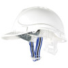 White Hdpe Safety Helmet Ppe