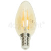 TCP SES/E14 LED 4W Filament Candle Vintage Lamp (Very Warm White)