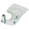4458 SXS 663 FRIDGE FREEZER BLACK/CHROME Fridge Top Hinge