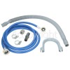 Universal Washing Machine 2. 5M Cold Fill Hose / Extendable Drain Hose Extension 21mm / 21mmKit