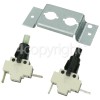 Baumatic BWTD1 Swithces And Bracket Assy (BTD1 From Serial 0733)