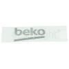 Beko 870520 MB Beko Name Plate