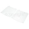 Zanker 100 Fridge Plastic Crisper Shelf : 206x234mm