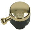 Rangemaster Thermostat Control Knob - Black / Gold