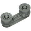 Zanussi DA6452 Dishwasher Basket Wheel Support