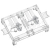 Flavel TDF168W Light Guide Panel