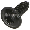 New World Screw NO8ABX1/2PFLANGEHDCHBLK