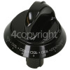 Hotpoint Top Oven Control Knob - Black