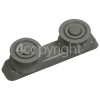 Gorenje GV60010 Basket Wheels / Rail Support Assembly :also Fits Etna/Kirting/Korting/Mora/Pelgrim