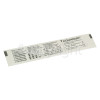 Delonghi VVX110 Water Hardness Testing Strip