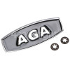 Rangemaster 121230 MASTERCHEF DELUXE 90 DF - BLACK Aga Name Badge