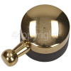 Rangemaster Oven Control Knob - Gold And Black