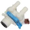 Husqvarna Cold Water Double Solenoid Inlet Valve : 180Deg. & Protected Push Connectors