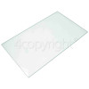 FF121WH-0 R Glass Shelf/1501 : 415x275mm