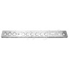 Rangemaster 8615 110 DF NG ST ST Control Panel Fascia - Chrome