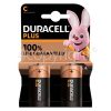 Duracell Plus Power +100% C Batteries (Pack Of 2)