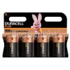 Duracell Plus Power +100% D Batteries (Pack Of 4)