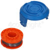 Qualcast MC486 Spool & Line With Spool Cover