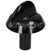 Hotpoint EW93K Hob Hotplate Control Knob - Black