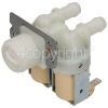 LG F1222TD Cold Water Double Solenoid Inlet Valve : 180deg. With 12 Bore Outlets