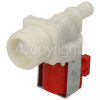 Zanussi F1045W Hot Water Single Solenoid Inlet Valve : 180Deg. With Protected Tag Fitting & 11mm Outlet Bore