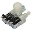 WM1260TVE Cold Water Double Solenoid Inlet Valve : 90Deg. 12 Bore Outlets