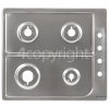 Hoover HGL64SX Hob Top Stainless Steel