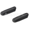 Maytag Dishwasher Basket Rear Rail Cap (Pack Of 2)