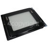 Rangemaster 91930 PROFESSIONAL PLUS 90 NG BLACK Left Hand Inner Door Glass Assembly