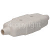 Wellco 10A 2 Pin Connector Rubberised - White