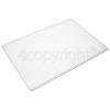 Beko 9550 Fridge Upper Glass Shelf : 414x295mm