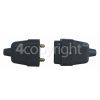 Wellco 10A 2 Pin Rubberised Connector