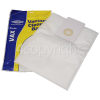 Vax 0B Filter-Flo Synthetic Dust Bags & Filter Set (Pack Of 5) - BAG135