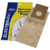 Electrolux UK2250A E82 & U82 Dust Bag (Pack Of 5) - BAG223