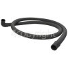 DI624 1.8Mtr. Drain Hose 21mm, With Right Angle End 21mm Dia. Internal.