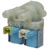 Beko Cold Water Double Solenoid Inlet Valve : 180Deg. With 12 Bore Outlets & Protected (push) Connectors