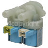 Beko WM6123W Cold Water Double Solenoid Inlet Valve : 180Deg. With 12 Bore Outlets & Protected (push) Connectors