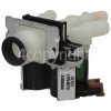 AEG Cold Water Triple Solenoid Inlet Valve : 180Deg. With Protected (push) Connectors