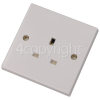 Wellco Single Unswitched Socket