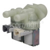 Grundig GWM3621 Cold Water Double Solenoid Inlet Valve : 180Deg. With 12 Bore Outlets & Protected (push) Connectors