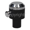 Rangemaster / Leisure / Flavel Hotplate Control Knob - Black / Chrome