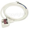 Indesit IDV 65 (UK) Supply Cable With Uk Plug