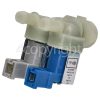 Hotpoint WF541P Cold Water Double Inlet Solenoid Valve : 180Deg. With Protected Tag Fitting