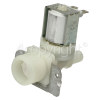 Francia Cold Water Single Solenoid Inlet Valve : 180Deg. With 12 Bore Outlet