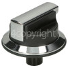 Leisure Cooker Control Knob - Black & Chrome