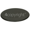 Whirlpool Burner Cap R Black Matte 100mm Outside Dia.