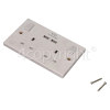Wellco 2 Gang Power Socket With 2A USB Ports