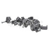 Wellco Pack Of 20 2.5mm Twin & Earth Cable Clips - Grey