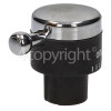 Flavel Oven Thermostat Control Knob - Black & Silver